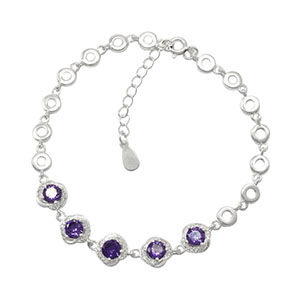 Brazalete Circones Violeta 