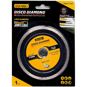 Disco diamond 115mm liso humedo, UYUSTOOLS