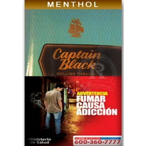 Tabaco Captain Black Menthol 50 Grm.