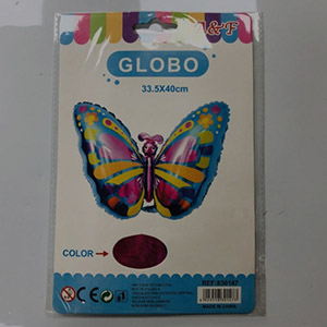 Globo de forma mariposa 