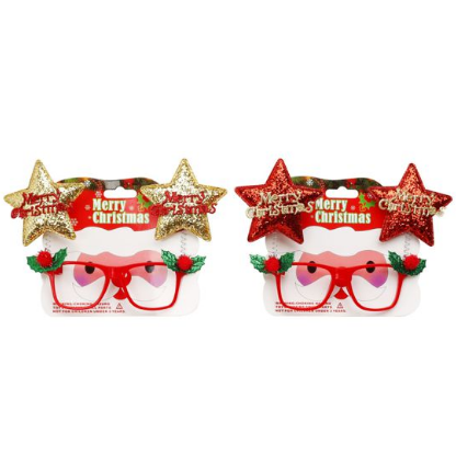 Gafas navideñas