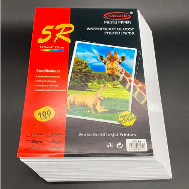 Papel fotografico 5R.230g