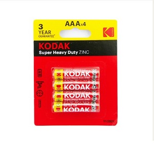 Pilas Kodak Set X 4 AAA Super Heavy