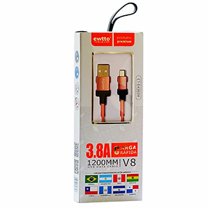 Cable micro usb Ewtto 3.8A carga rápida ET-E4360