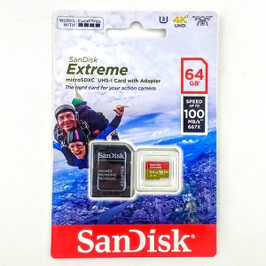 Memoria Micro-SD SanDisk 4K 64GB