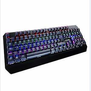 Teclado Gamer mecánico Philips RGB G413 SPK8413 Negro